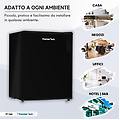 pt-f60b mini frigo bar nero 58 litri e frigo bar frigo hotel frigo ufficio