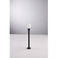 intec lampione da giardino drop h 34 cm antracite ip65