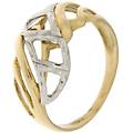 anello donna oro giallo bianco gl100930
