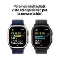 watch ultra 2 gps + cellular 49mm titanio-nero trail loop nero s/m