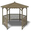 - gazebo da giardino tettoia parasole 3 38x2 79 m – impregnato