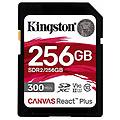 canvas react plus 256gb sdxc speicherkarte uhs-ii 300r/260w u3 v90 for full hd/4k/8k sdr2/256gb