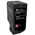 cs725de cs725dte toner magenta 12k 74c2hme