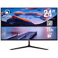 monitor 24 pollici schermo 24 ips 75hz full hd 1920x1080 vga hdmi dp multimediale freesync uscita