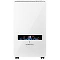 fornello a gas hbf 120 fiamma blu cristallo bianco