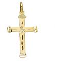 ciondolo croce oro giallo gl101576