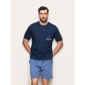 pigiama corto daily pajamas / blu notte / l blu notte