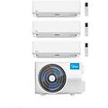 climatizzatore inverter trial split serie elegance 9+9+9 con m3og-21hfn8-q wi-fi optional classe