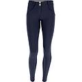 pantaloni push up wr. up superskinny traspiranti bioattivi blu navy donna large