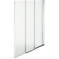 laterale invetro per pergola bioblimatica 3 m cm 270 l x 3 p x 23 bianco 270 x 238 x 3 cm