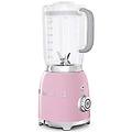 Smeg Frullatore In Vetro Blf01pkeu 800w Rosa Pastello