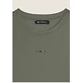 t-shirt corta in jersey con maniche effetto seta aloe donna extra small