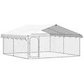 - gabbia per cani da esterno con tetto 300x300x150 cm