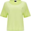 Freddy T Shirt In Jersey Leggero Con Patch Fenicottero In Tono Evening Primrose 