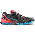 bushido ii gore-tex nero rosso scarpe trail running donna eur 38