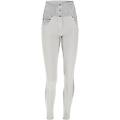 pantaloni push up wr. up tessuto navetta spalmato argento moonbeam donna large