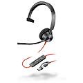 auricolari con microfono hp blackwire 3310 nero senza marca