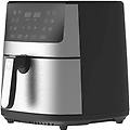 irocket friggitrice ad aria da 6 l 1800 w senza olio design moderno in nero display a led touch