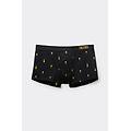 boxer cotone superior stampa bottiglia di champagne uomo nero taglia 5