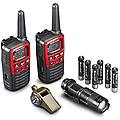 ek30 kit d'emergenza kit per escursionisti outdoor con 2 ricetrasmittenti pmr446 xt30 2 set di