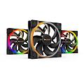 light wings 140mm pwm triple pack case per computer ventilatore 14 cm nero 1 pz