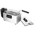 - df-120482 friggitrice doppia 3 l indipendente 2000 w nero acciaio inox