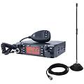 PNI pacchetto cb escort stazione radio asq hp 9001 pro regolabile am-fm 12v / 24v 4w + cb antenna extra