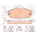 pattini freno peugeot 308 (4a 4c) 1. 6 16v gdb1761