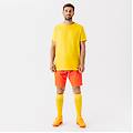 maglia manica corta calcio uomo viralto club gialla