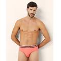 slip uomo in cotone elasticizzato new fashion color / corallo / 6 corallo