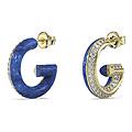orecchini a cerchio donna g crystal jube05436jwygblt/u