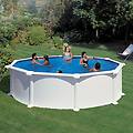 piscina fuori terra rigida kitpr458 bianco h 1. 32 x ? 4. 6 m