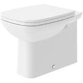 leroy merlin vaso wc filomuro d-code sedile escluso p 56 x l 35. 5 x h 38. 5 cm bianco