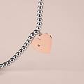 bracciale sunrise acciaio bicolore bianco / rosa cristallo collezione sunrise bicolore bianco /