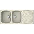lavello fragranite lgm50062 bianco antico#consegna in 3 settimane#