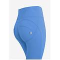 pantaloni push up wr. up vita alta in cotone organico french blue donna extra large