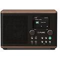 radio classic h4 black/walnut dab