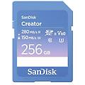 creator 256 gb sdxc uhs-ii classe 10 (sdsdxep-256g-gncis)