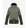 giacca con cappuccio puez gore-tex verde scuro donna 34