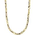 collana uomo oro giallo bianco gl100623
