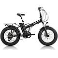 bici elettrica pieghevole vesuvio fat e-bike 250w 20x4