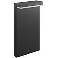 - bustan palo da esterno grigio scuro altezza 40 cm