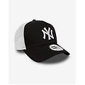 cappellino new york yankees clean a-frame nero bianco