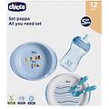 Chicco Set Pappa 12 Mesi Azzurro