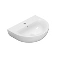 grace lavabo sospeso/colonna 60x45 bianco lucido monoforo codice prod grn60bi