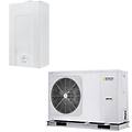 mynute e 25c completa di kit scarico fumi caldaia a condensazione con pompa di calore integrata