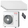condizionatore shorai edge white penta split 7000+7000+7000+9000+18000 btu inverter a++ wifi
