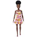 - barbie loves the ocean con capelli neri ricci look estivo multicolore