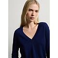 - maglione blu in pura lana regular fit donna blu scuro taglia xs