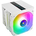 mars gaming mcpu-lcdpro cpu cooler 380w 8x heatpipes 2x ventole da 120mm schermo lcd xl bianco